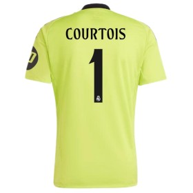 Real Madrid Courtois 1 Målmand Tredjesæt 2024-25 Kortærmet